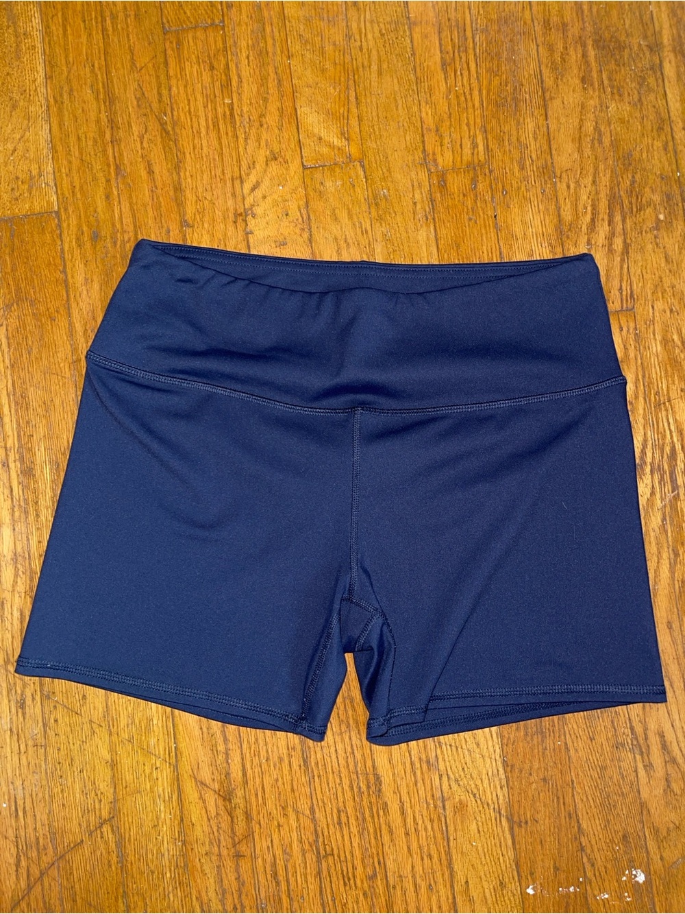 Women’s High-Waist Performance Shorts - Navy